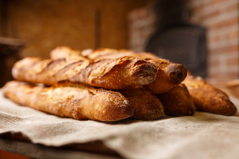 Freshly baked bread